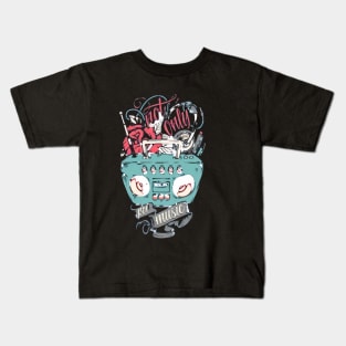 Grafity music Kids T-Shirt